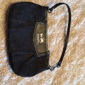 Black Coach wristlet
